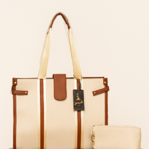 Stylish Laptop Tote Bag with Pouch